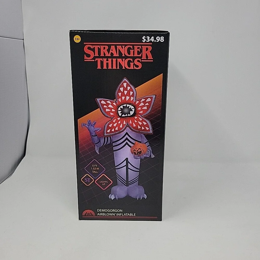 Gemmy Demogorgon Stranger Things  Airblown Inflatable 5 Feet  Blow Up Halloween‎